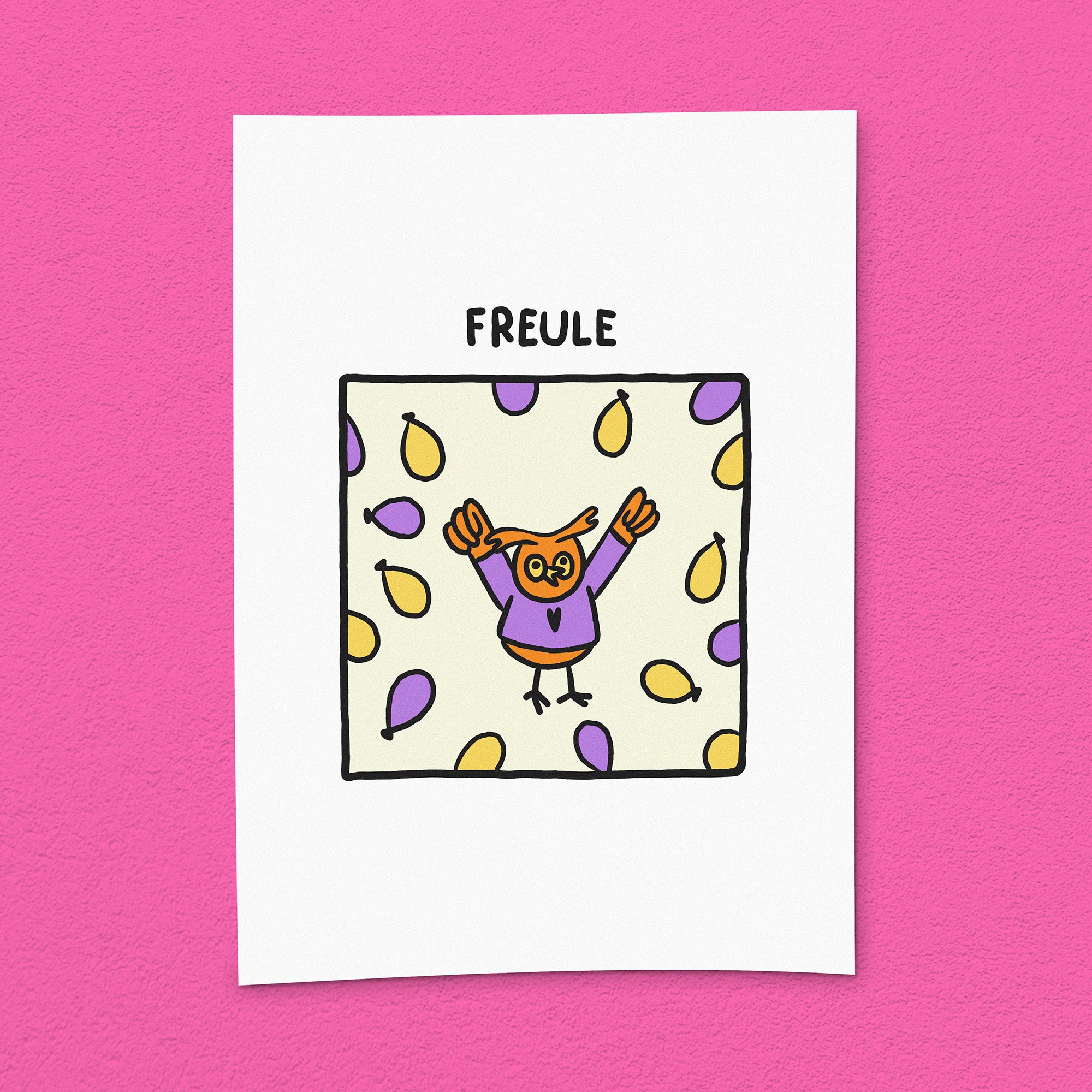 Kunstdruck "Freule"