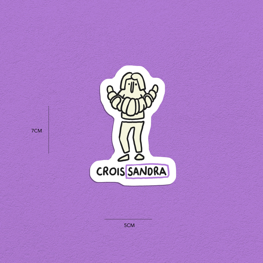 Spitznamen Sandra, Stickerset, 8er