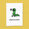 Kunstdruck "Großmaulquappe"