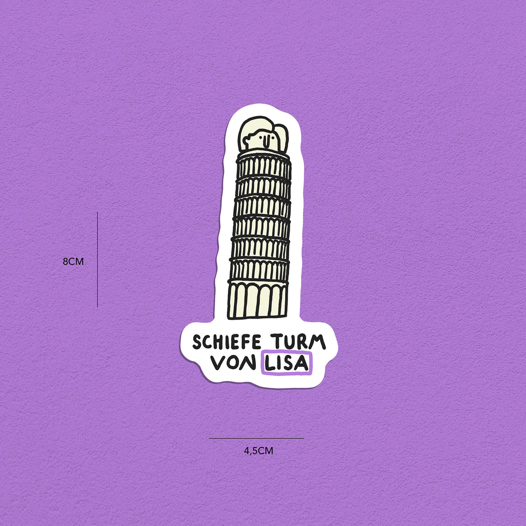 Spitznamen Lisa, Stickerset, 8er