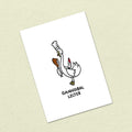 Postkarte A6 "Gannsibal Lecter"