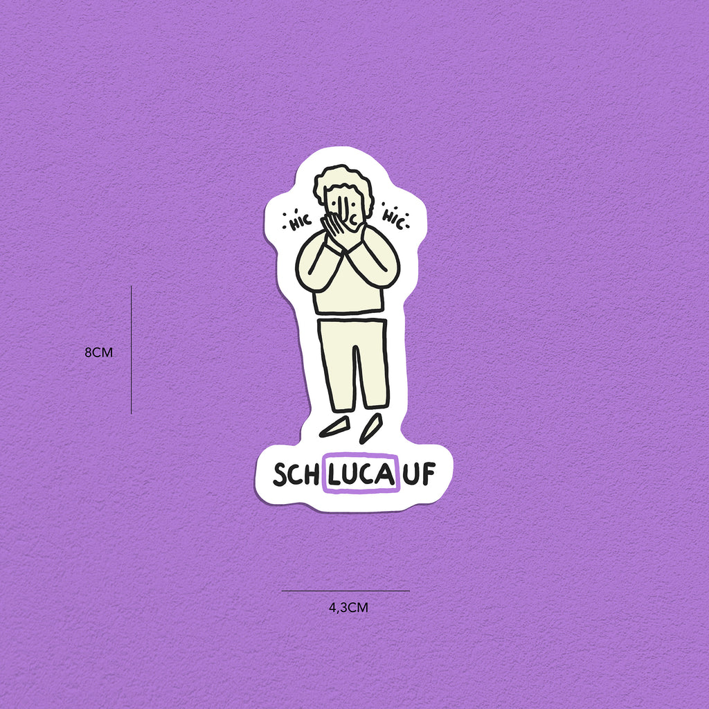 Spitznamen Luca, Stickerset, 8er
