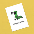 Postkarte A6 "Großmaulquappe"