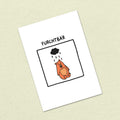 Postkarte A6 "Furchtbär"