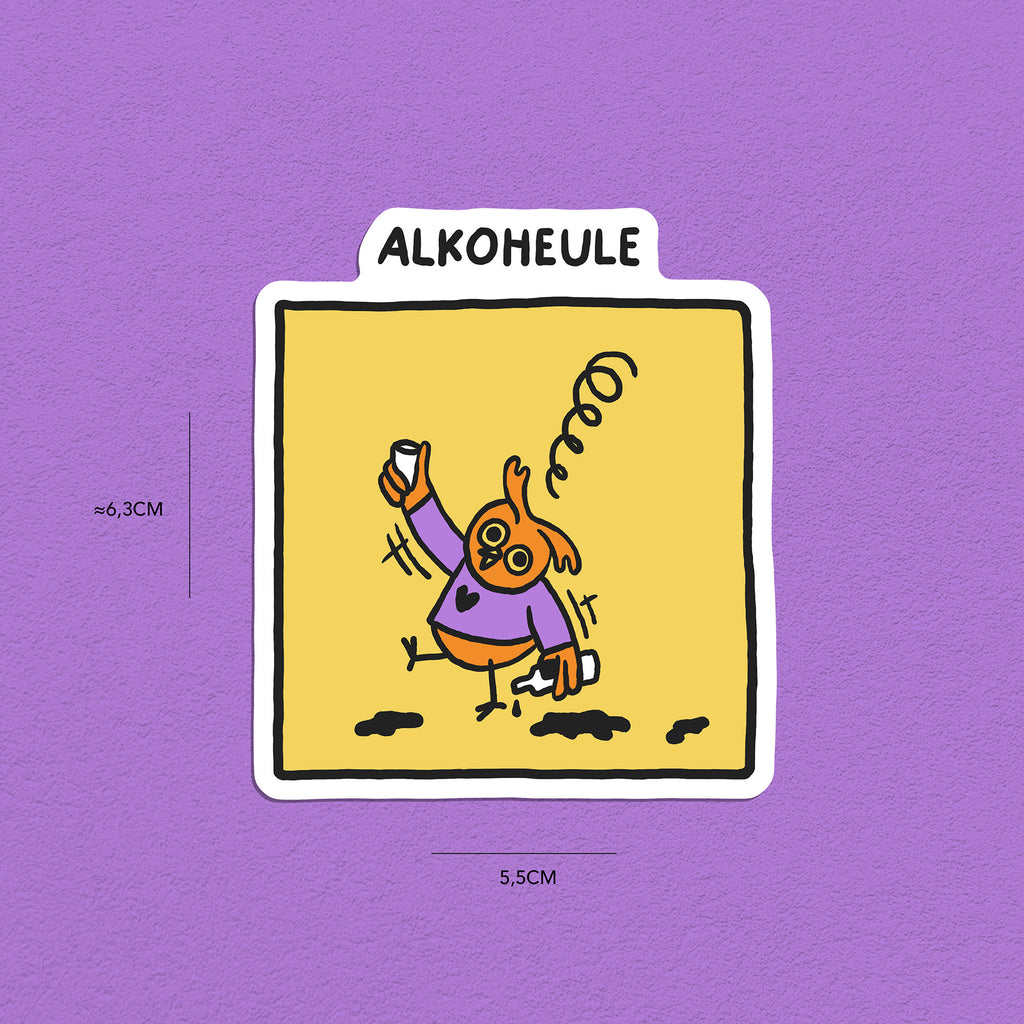 Eulen Stickerset, 9er