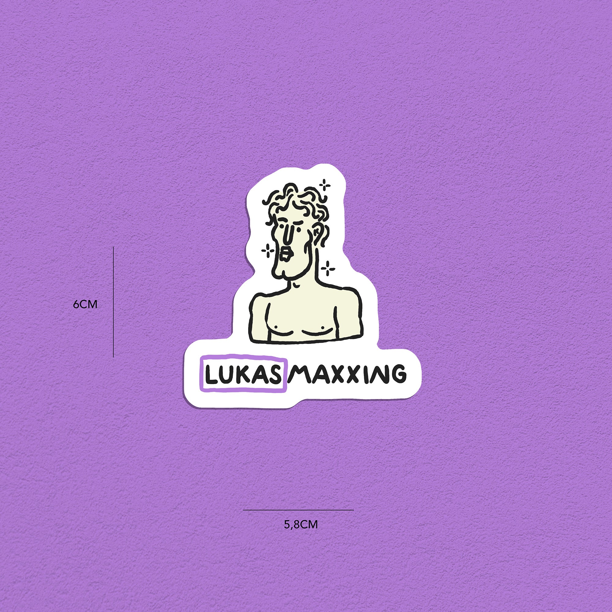 Spitznamen Lukas, Stickerset, 8er