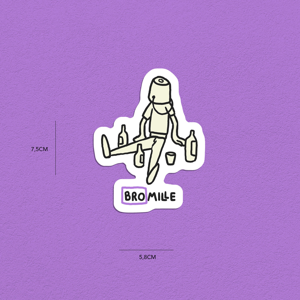 Spitznamen Dein Bro, Stickerset, 8er