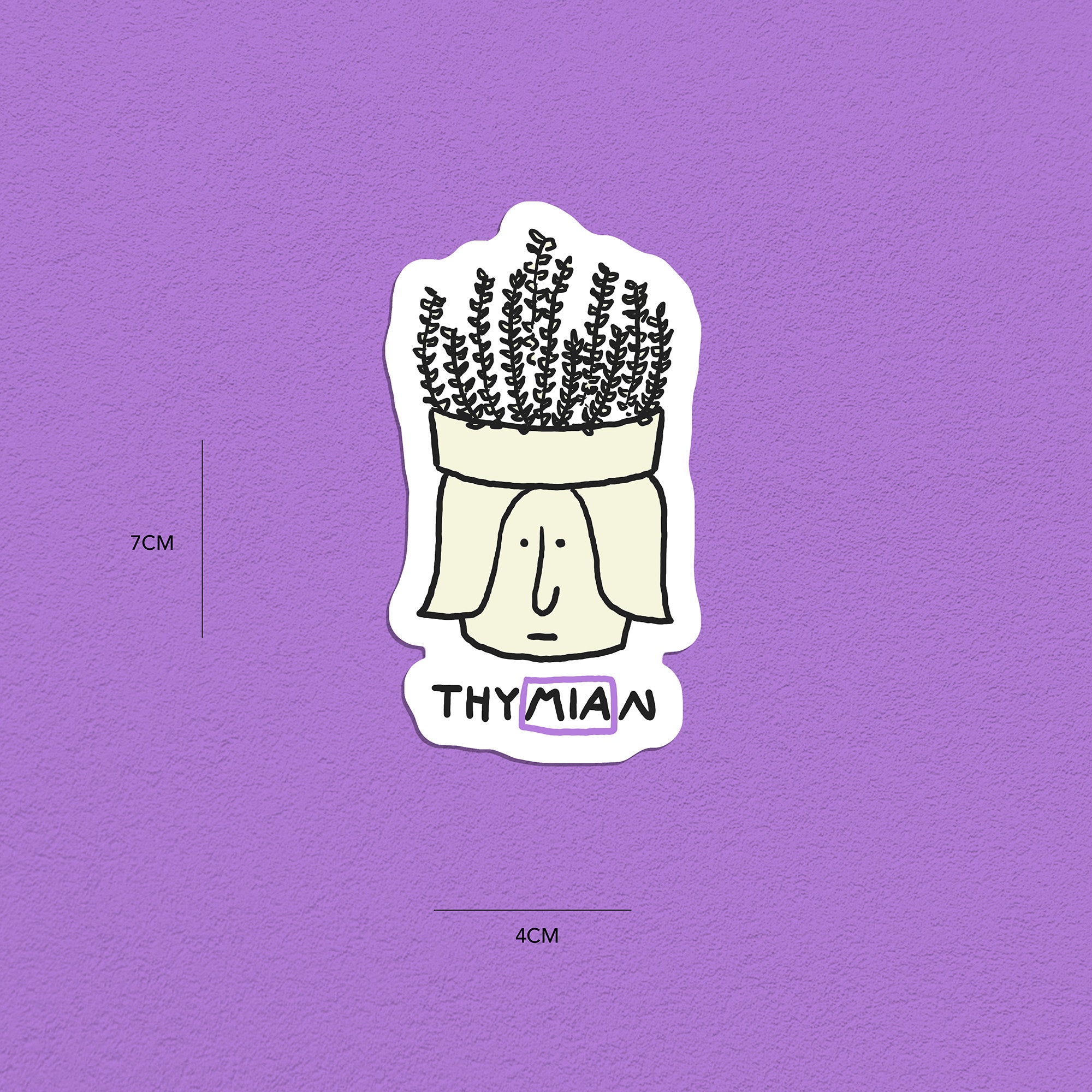 Spitznamen Mia, Stickerset, 8er