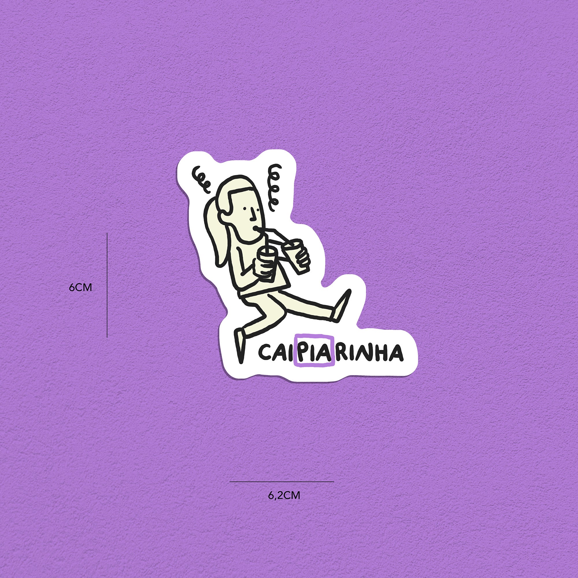 Spitznamen Pia, Stickerset, 8er