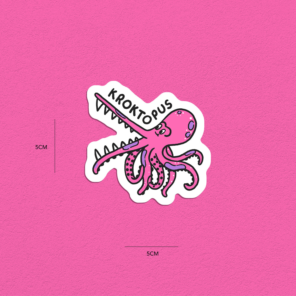Oktopusse Stickerset, 10er