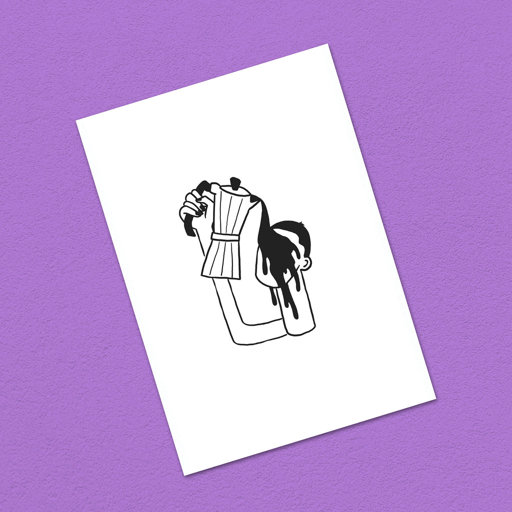 Postkarte A6 "Wake up"