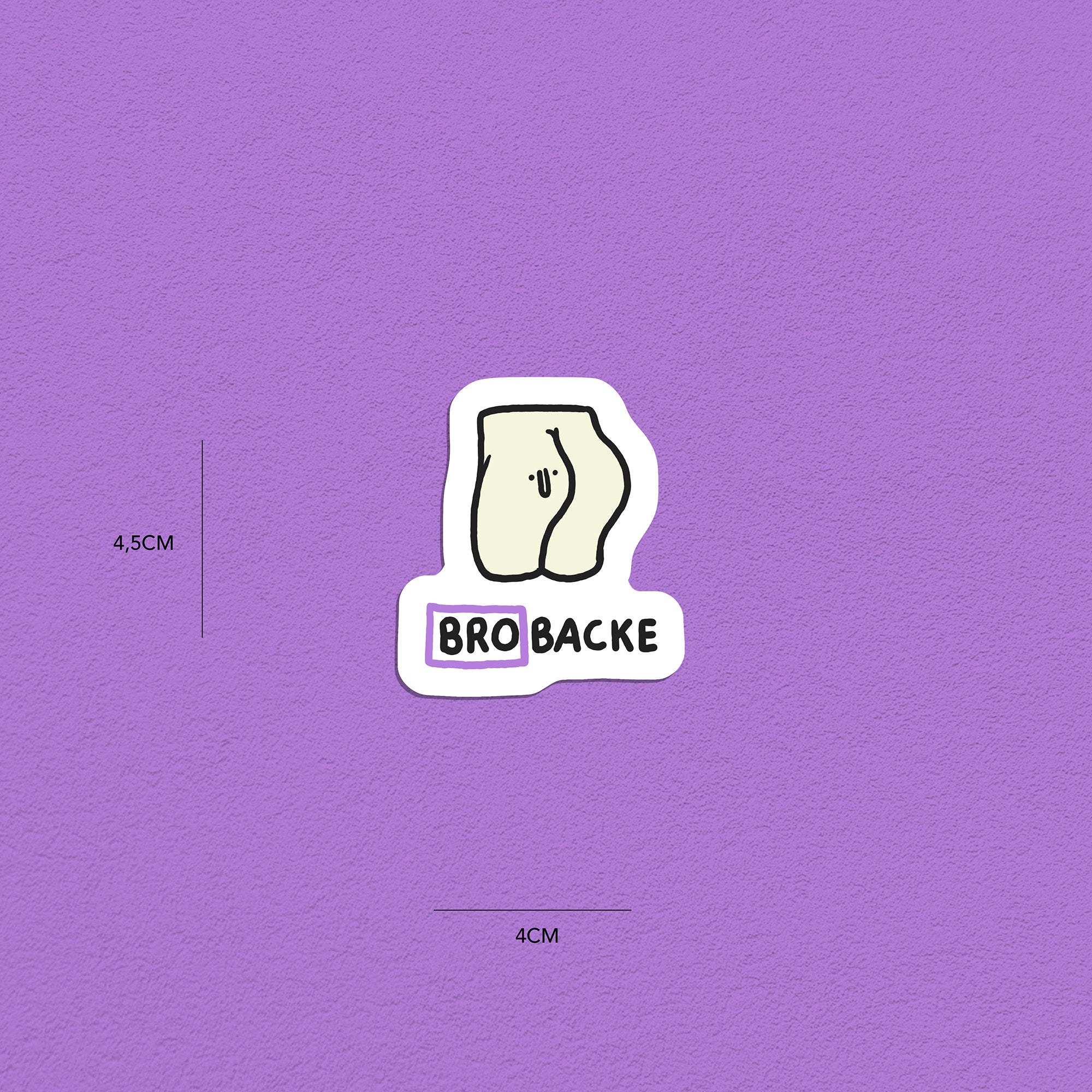 Spitznamen Dein Bro, Stickerset, 8er
