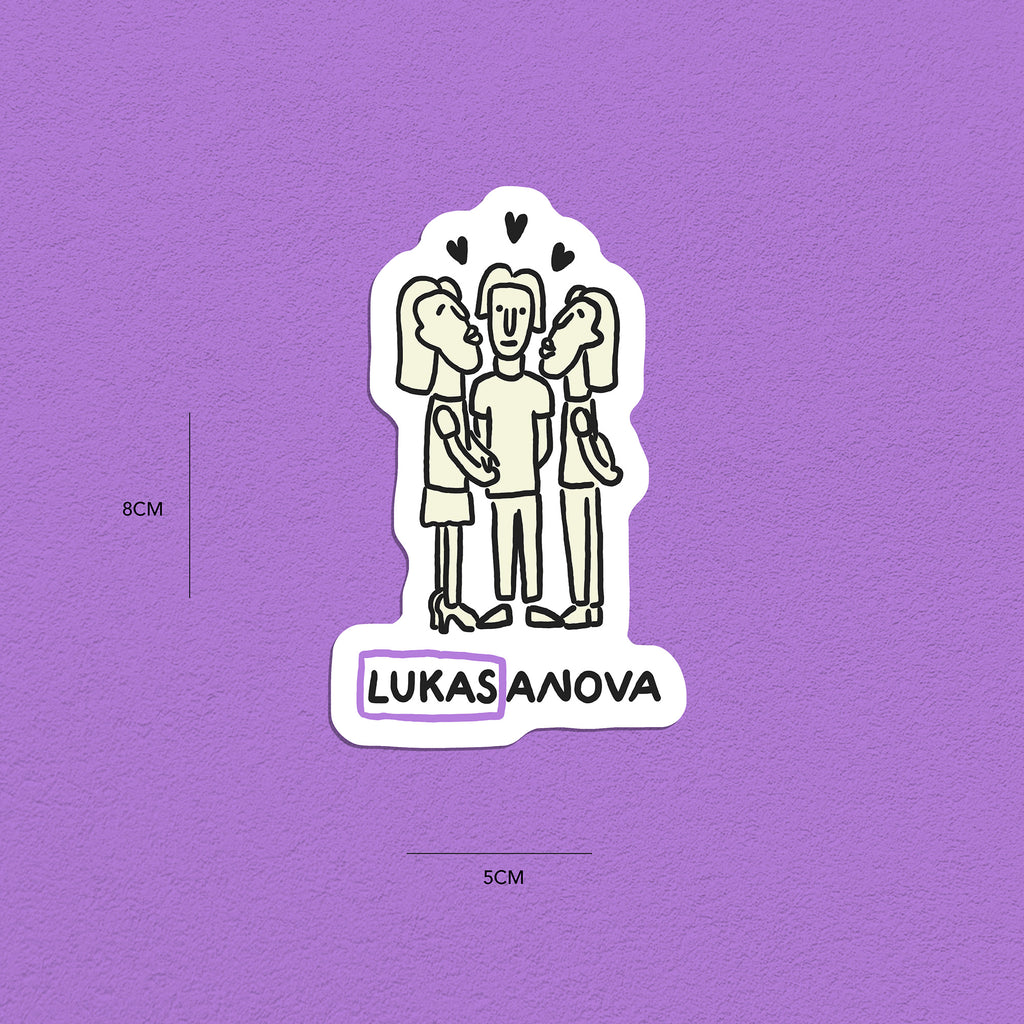 Spitznamen Lukas, Stickerset, 8er