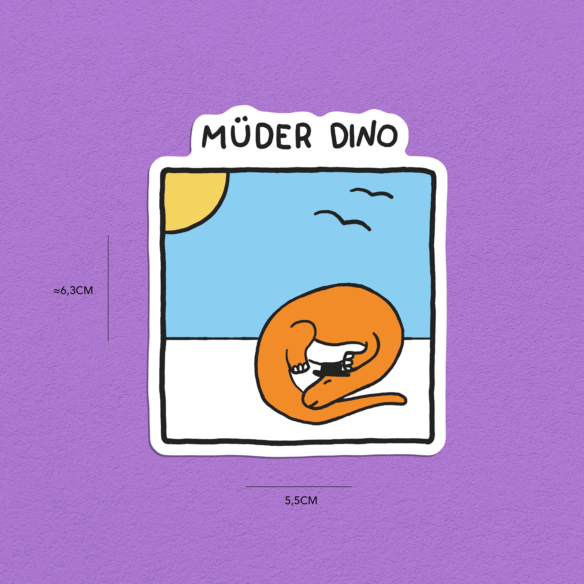 Dinos Stickerset, 9er