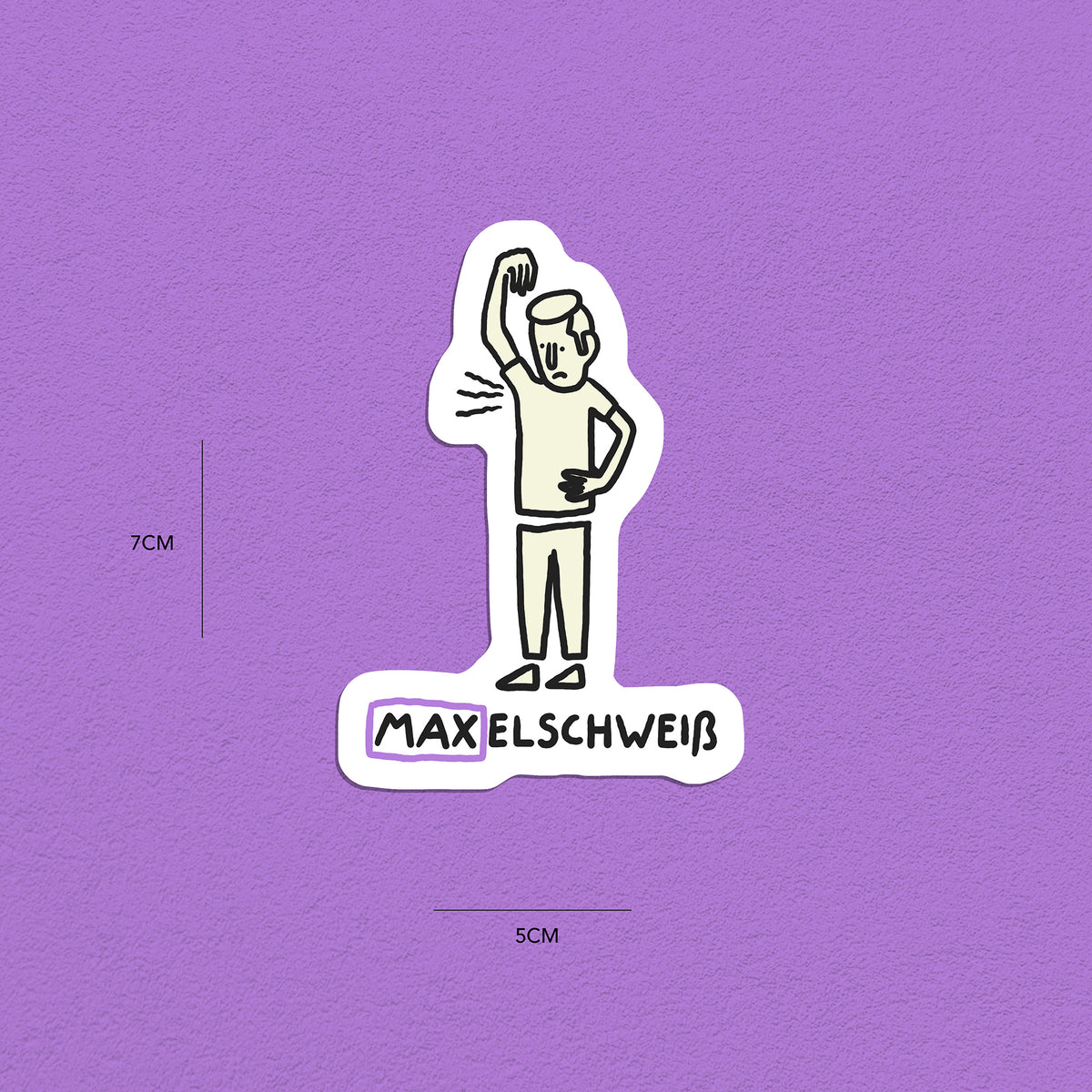 Spitznamen Max, Stickerset, 8er