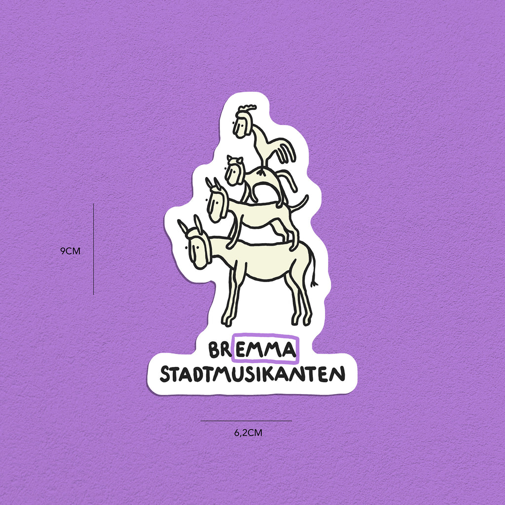 Spitznamen Emma, Stickerset, 8er