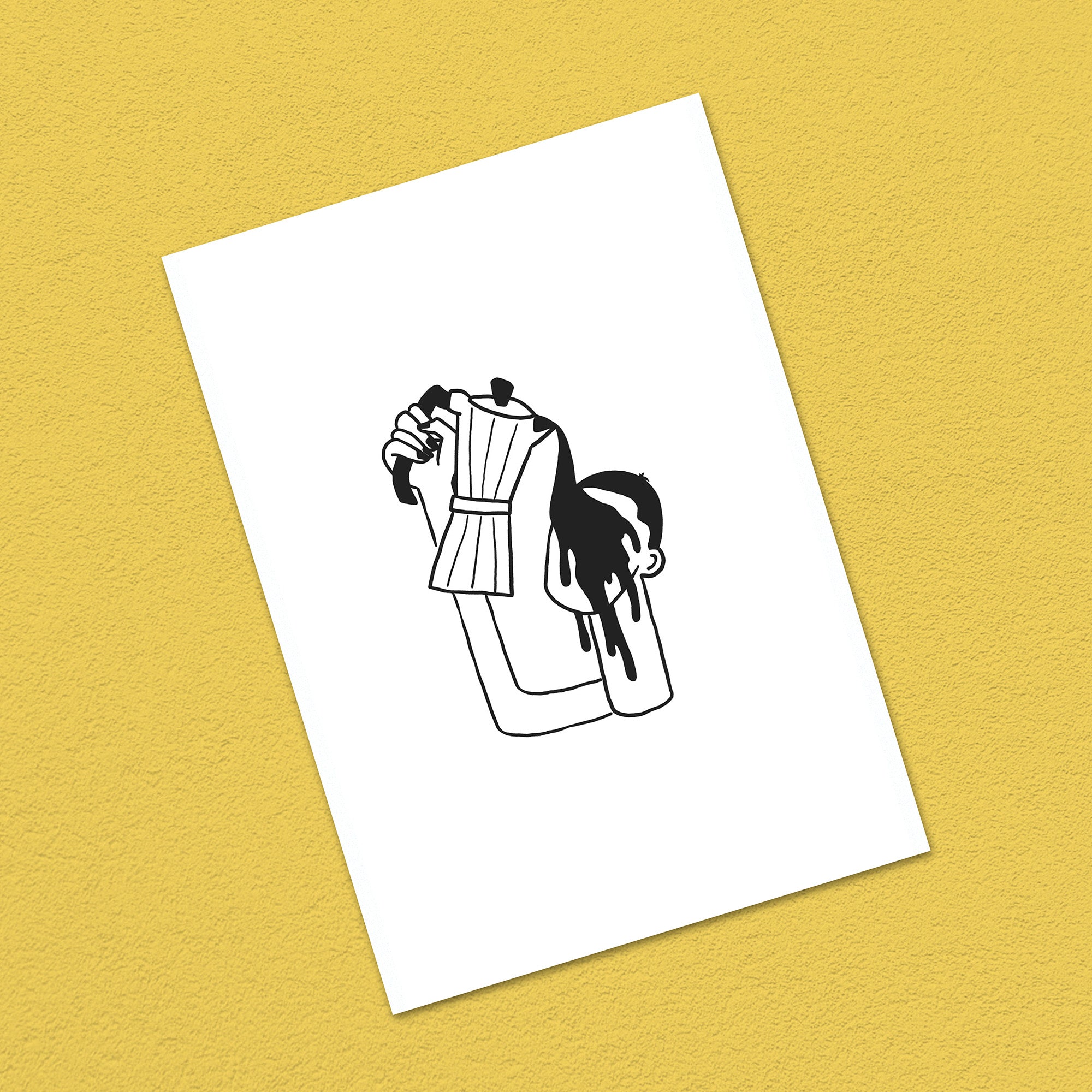 Postkarte A6 "Wake up"