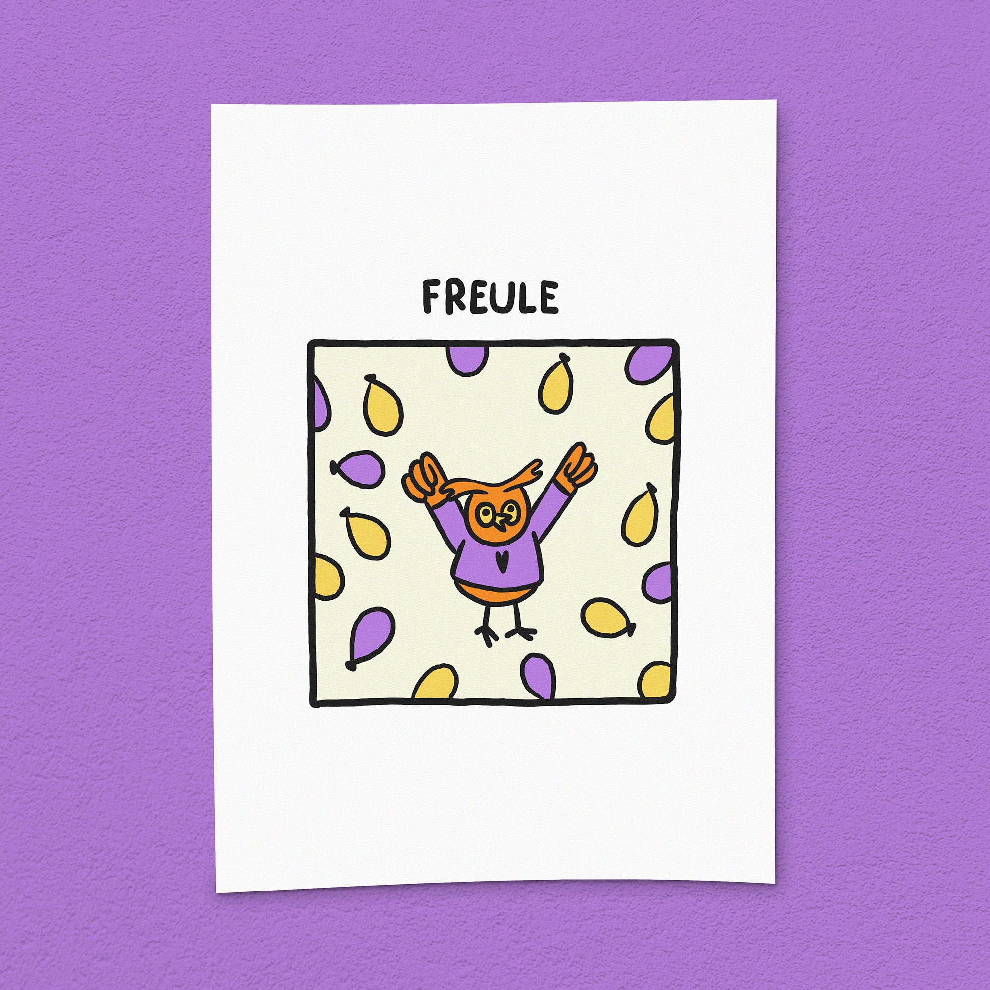 Kunstdruck "Freule"