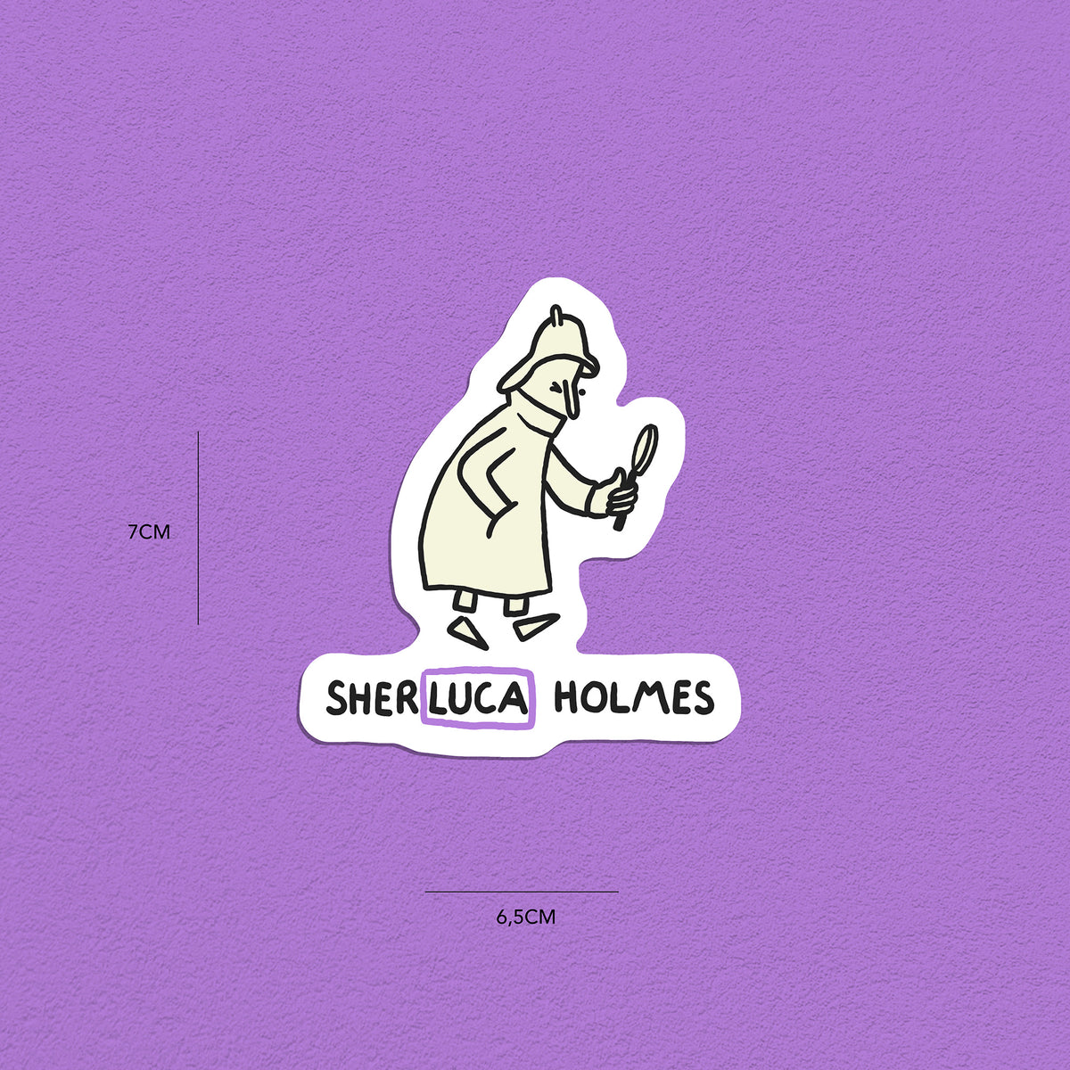Spitznamen Luca, Stickerset, 8er