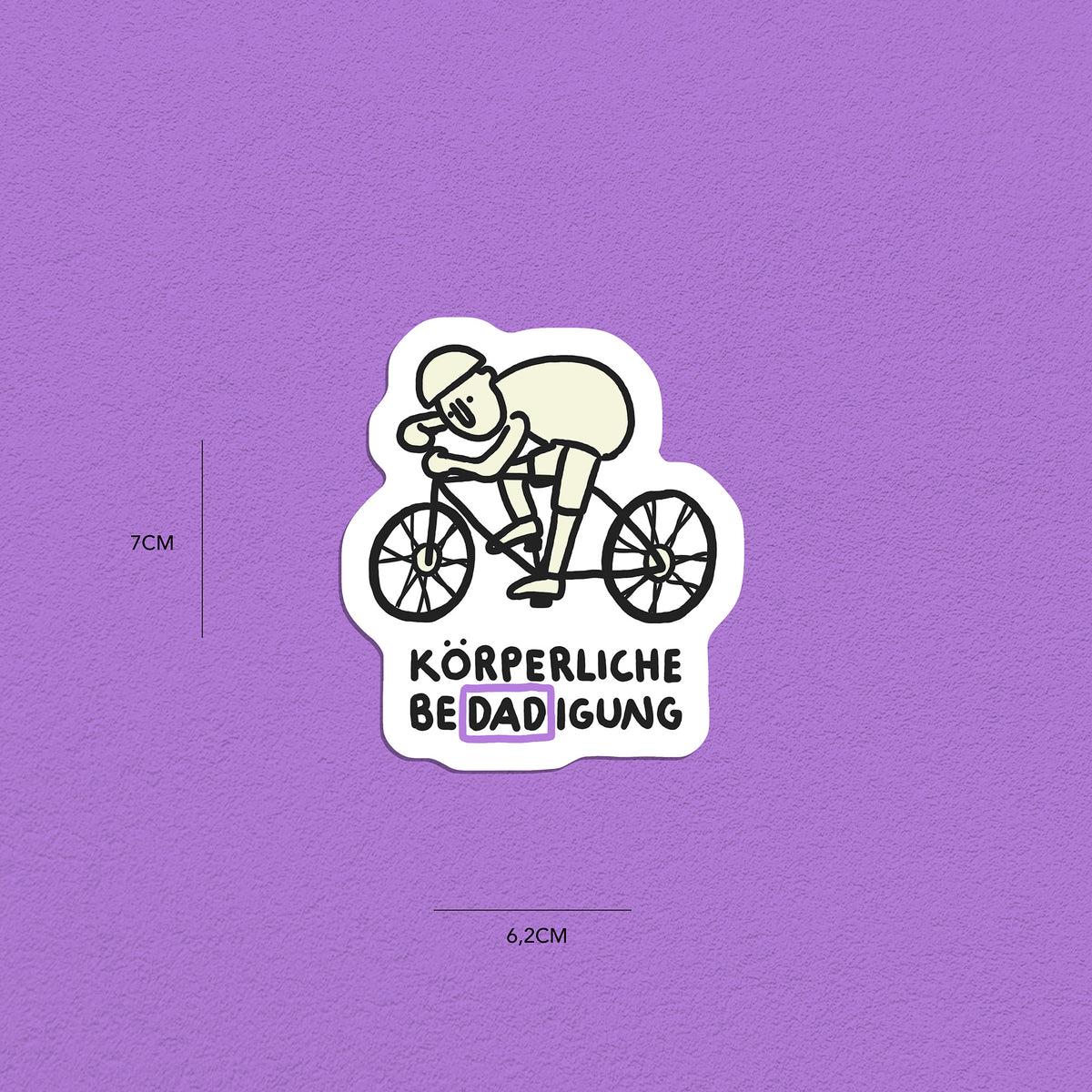 Spitznamen Dein Dad, Stickerset, 8er