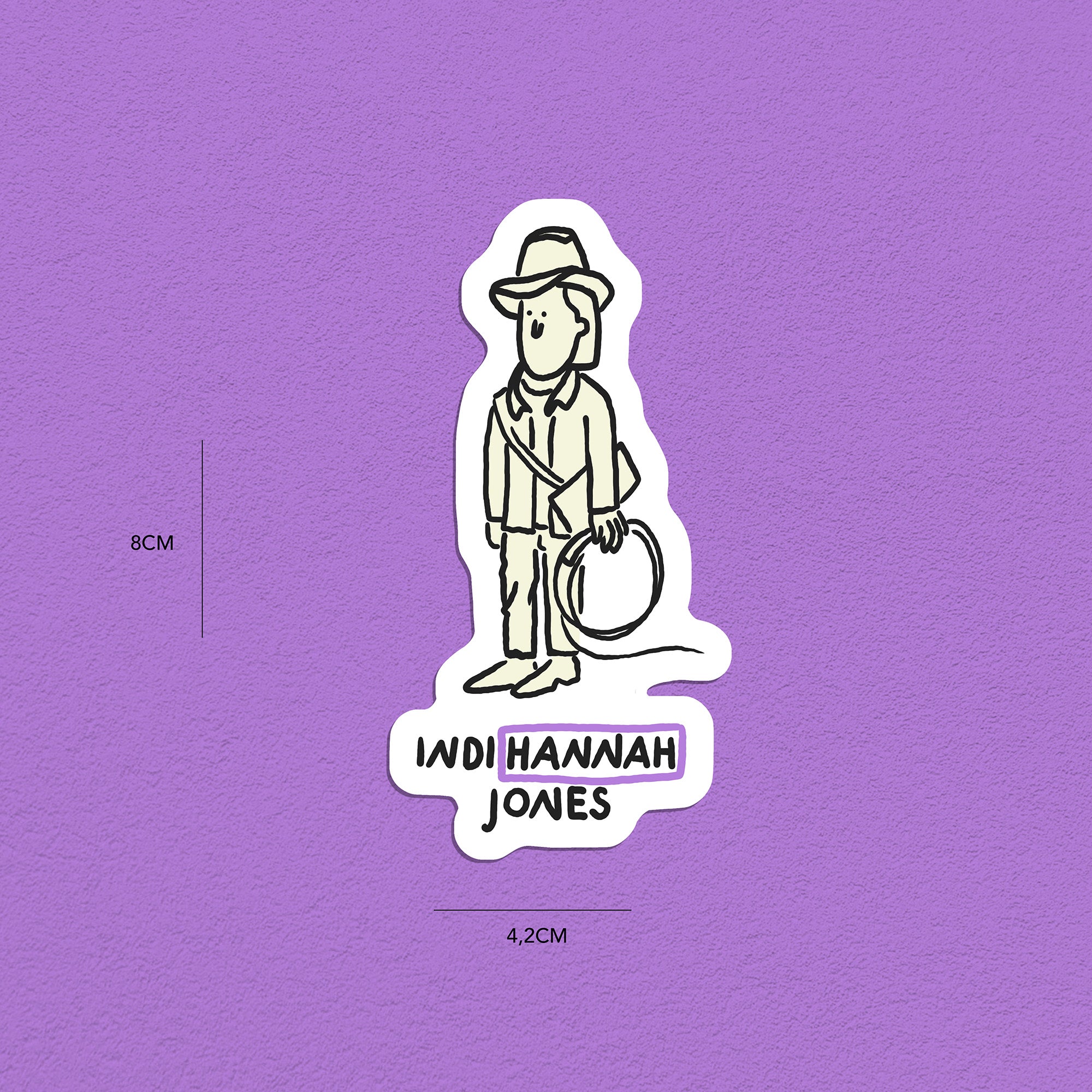 Spitznamen Hannah, Stickerset, 8er