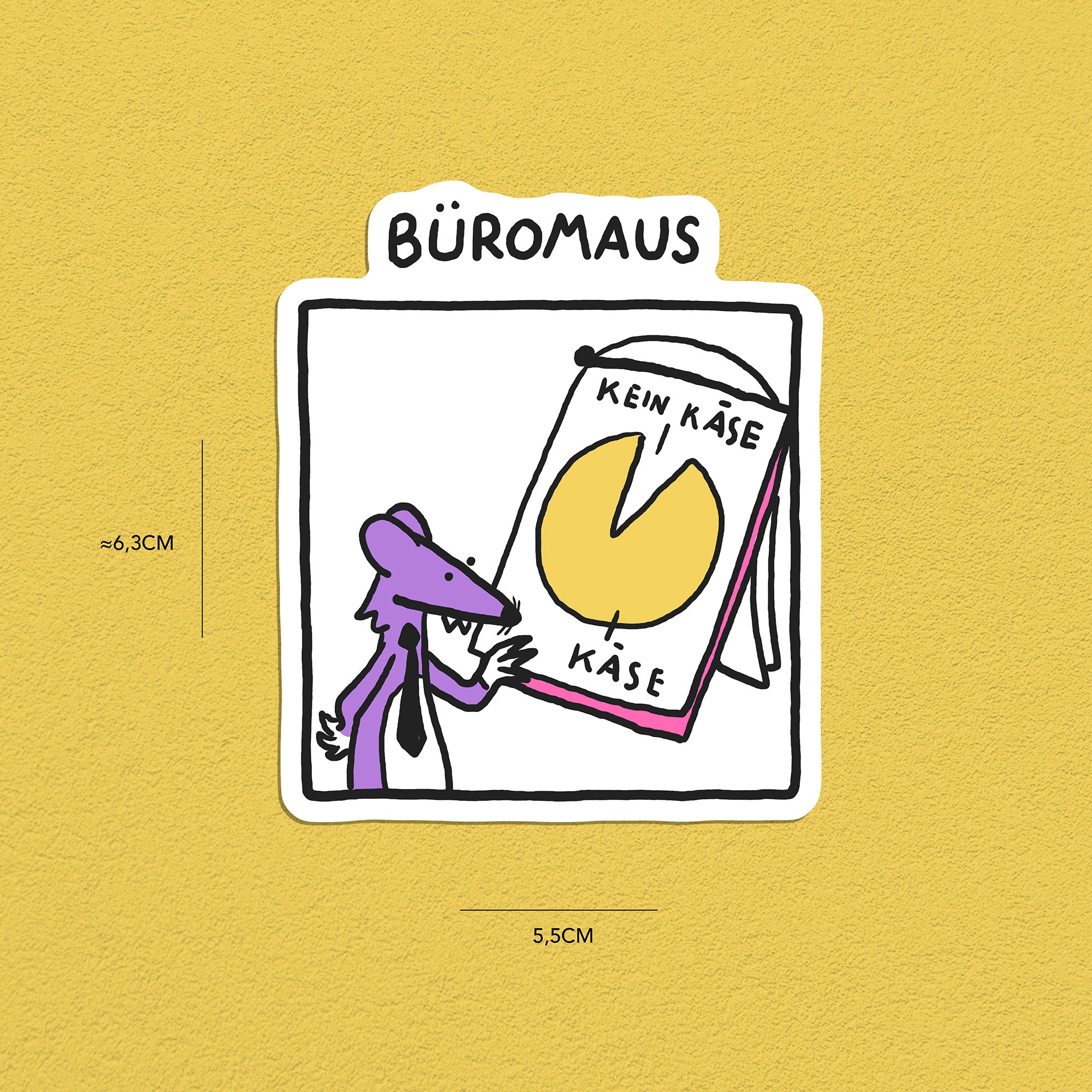 Mäuse Stickerset, 9er