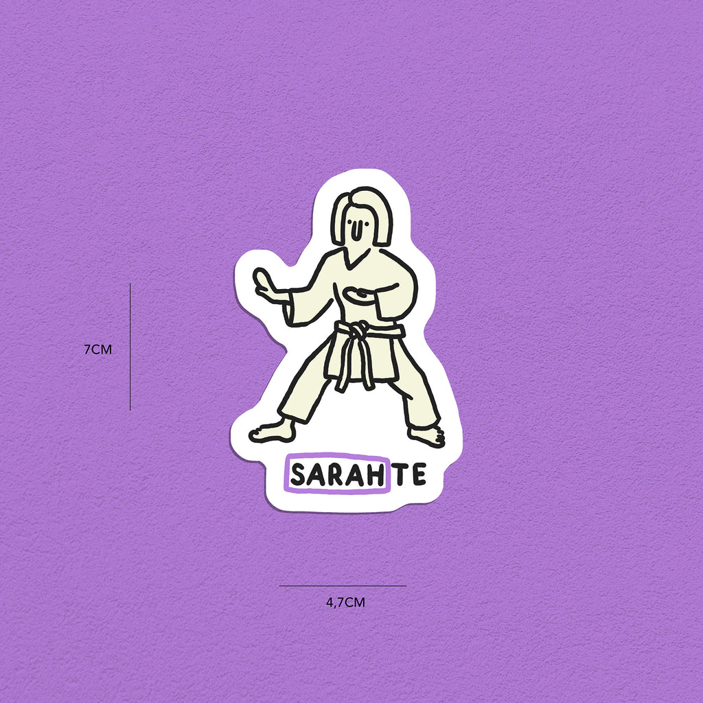 Spitznamen Sarah, Stickerset, 8er