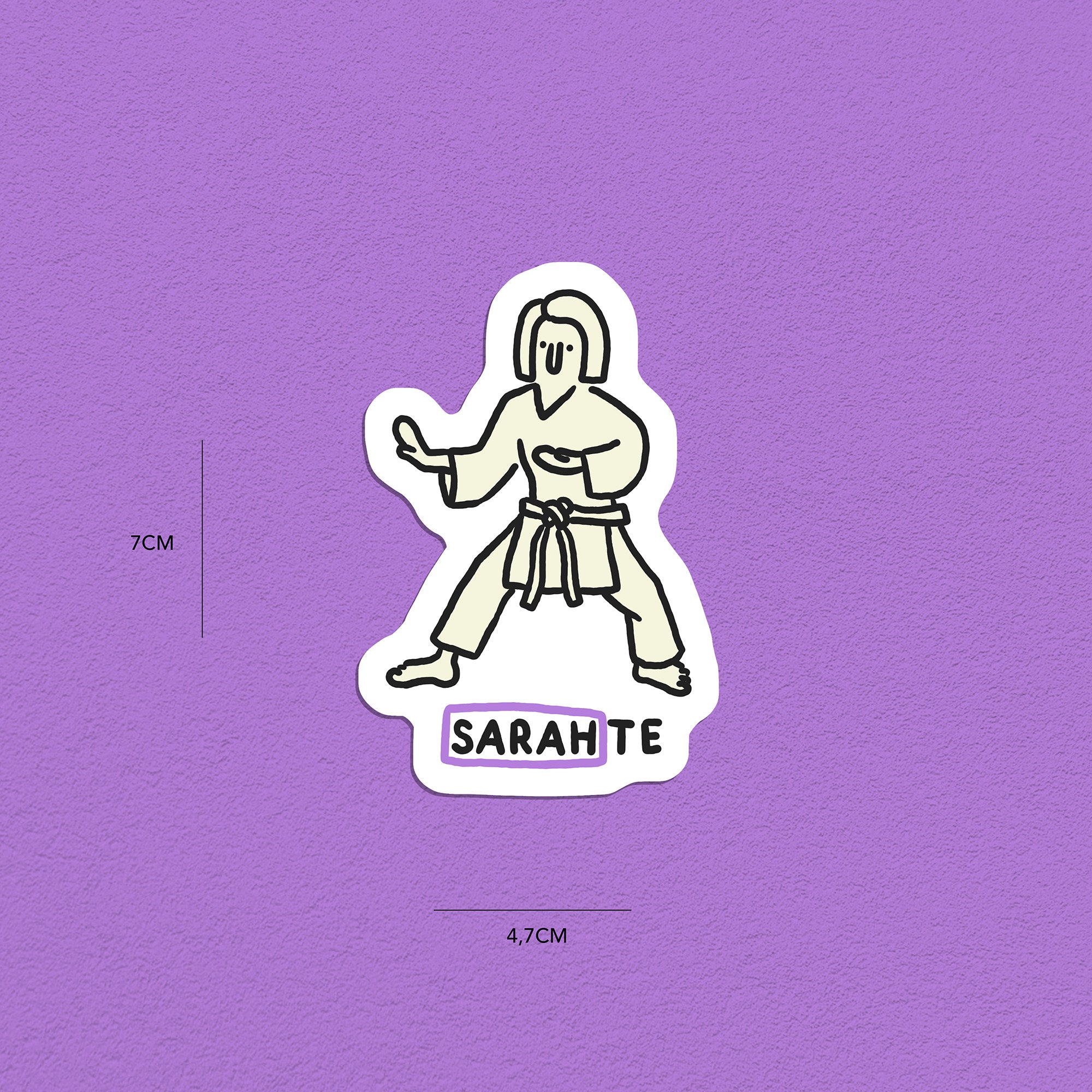 Spitznamen Sarah, Stickerset, 8er