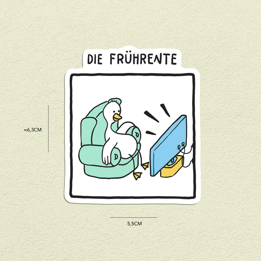 Enten Stickerset, 9er