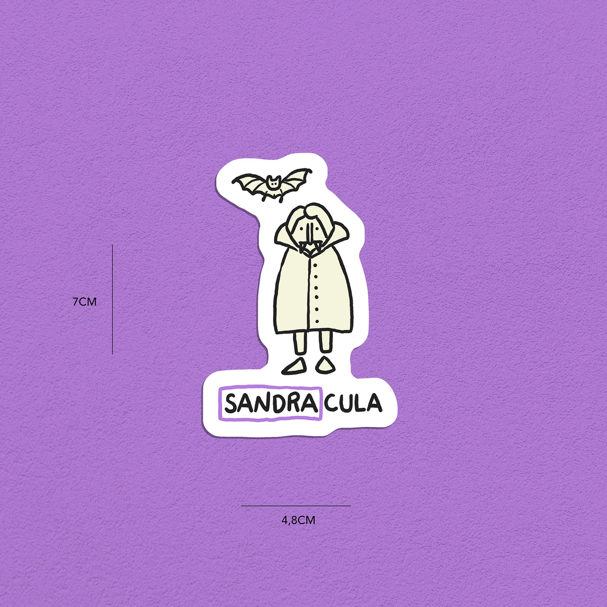 Spitznamen Sandra, Stickerset, 8er