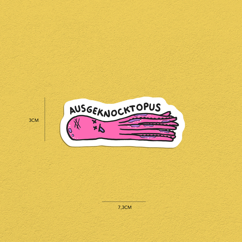 Oktopusse Stickerset 2, 5er