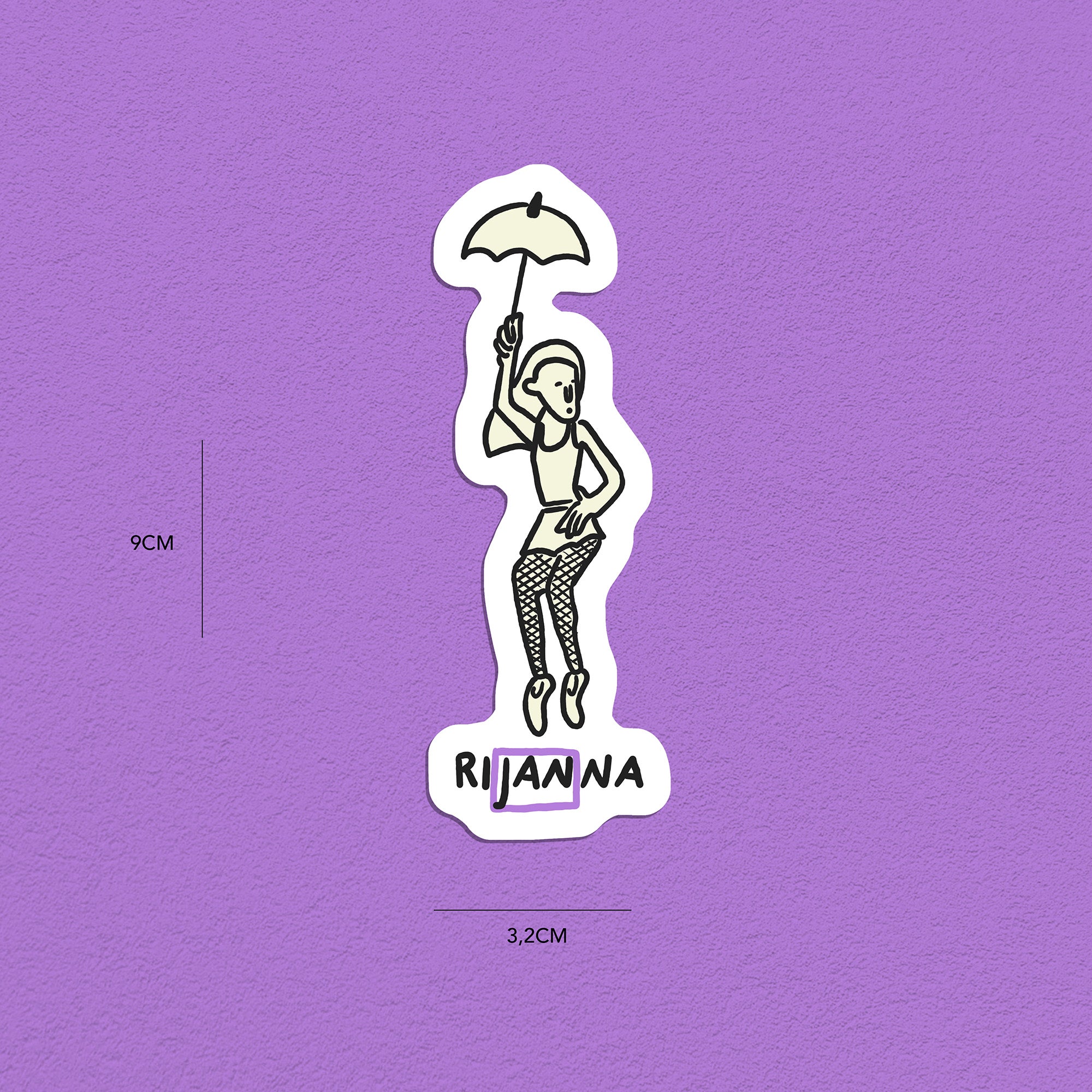 Spitznamen Jan, Stickerset, 8er