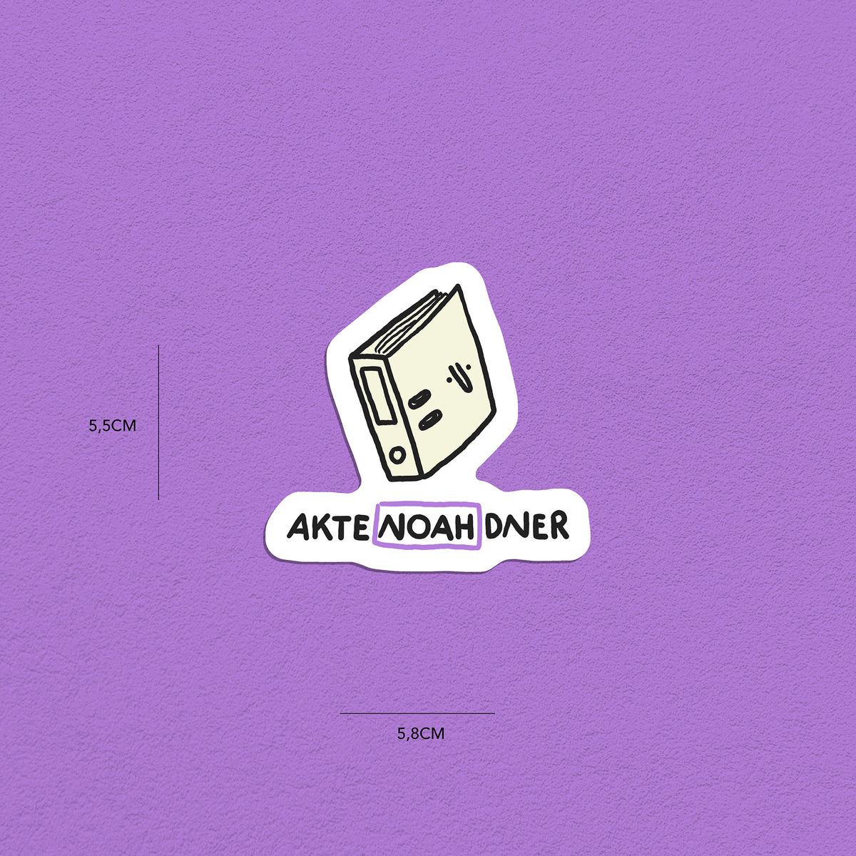Spitznamen Noah, Stickerset, 8er