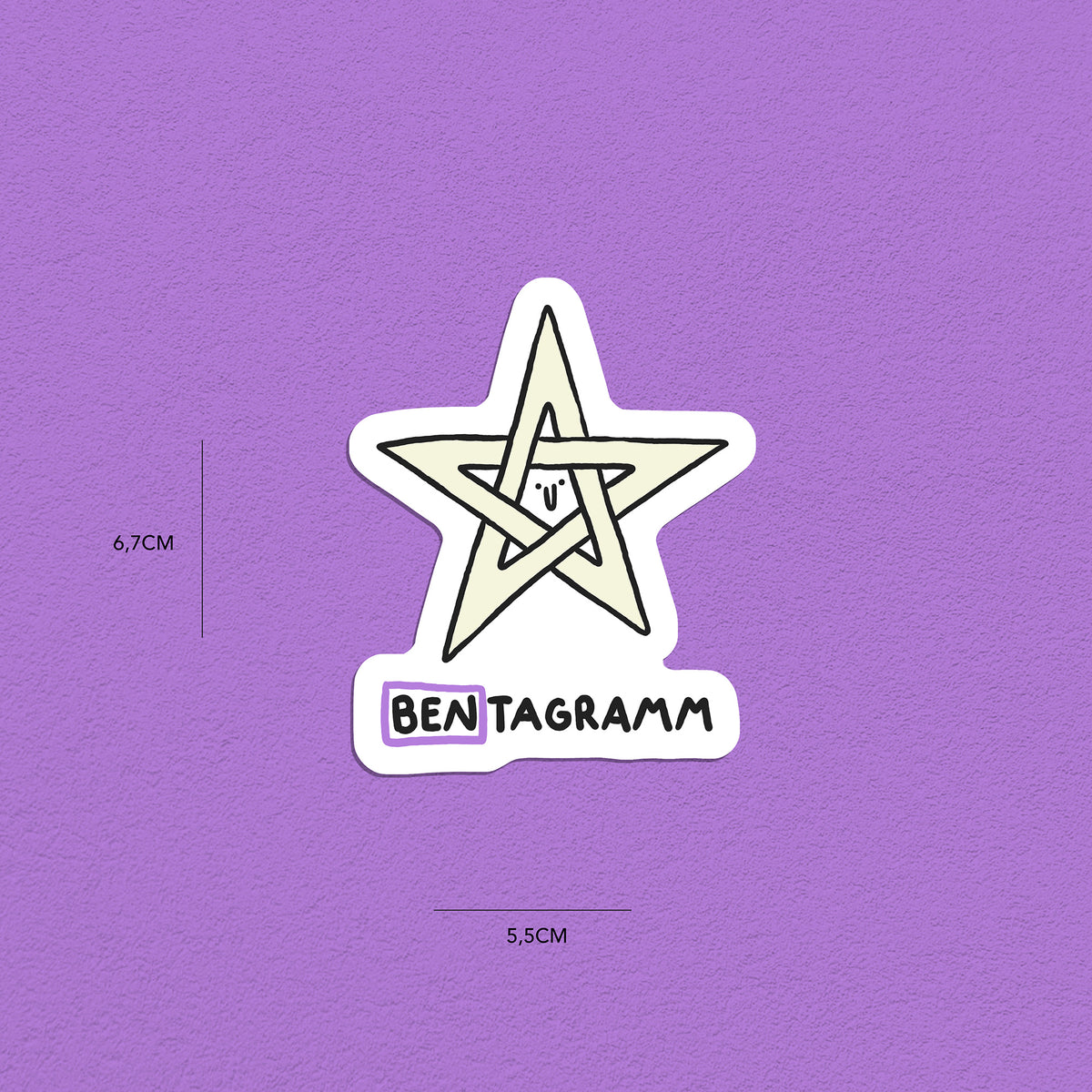 Spitznamen Ben, Stickerset, 8er
