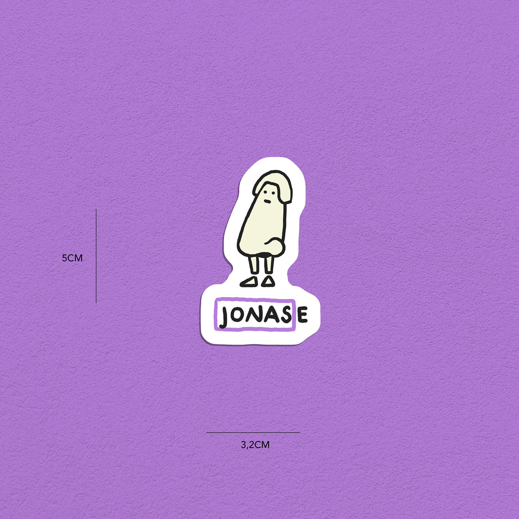 Spitznamen Jonas, Stickerset, 8er