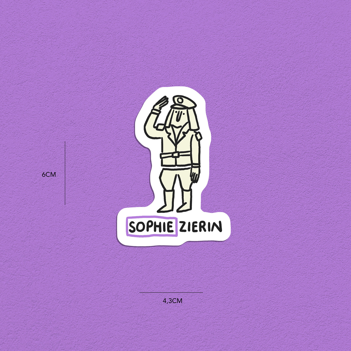 Spitznamen Sophie, Stickerset, 8er