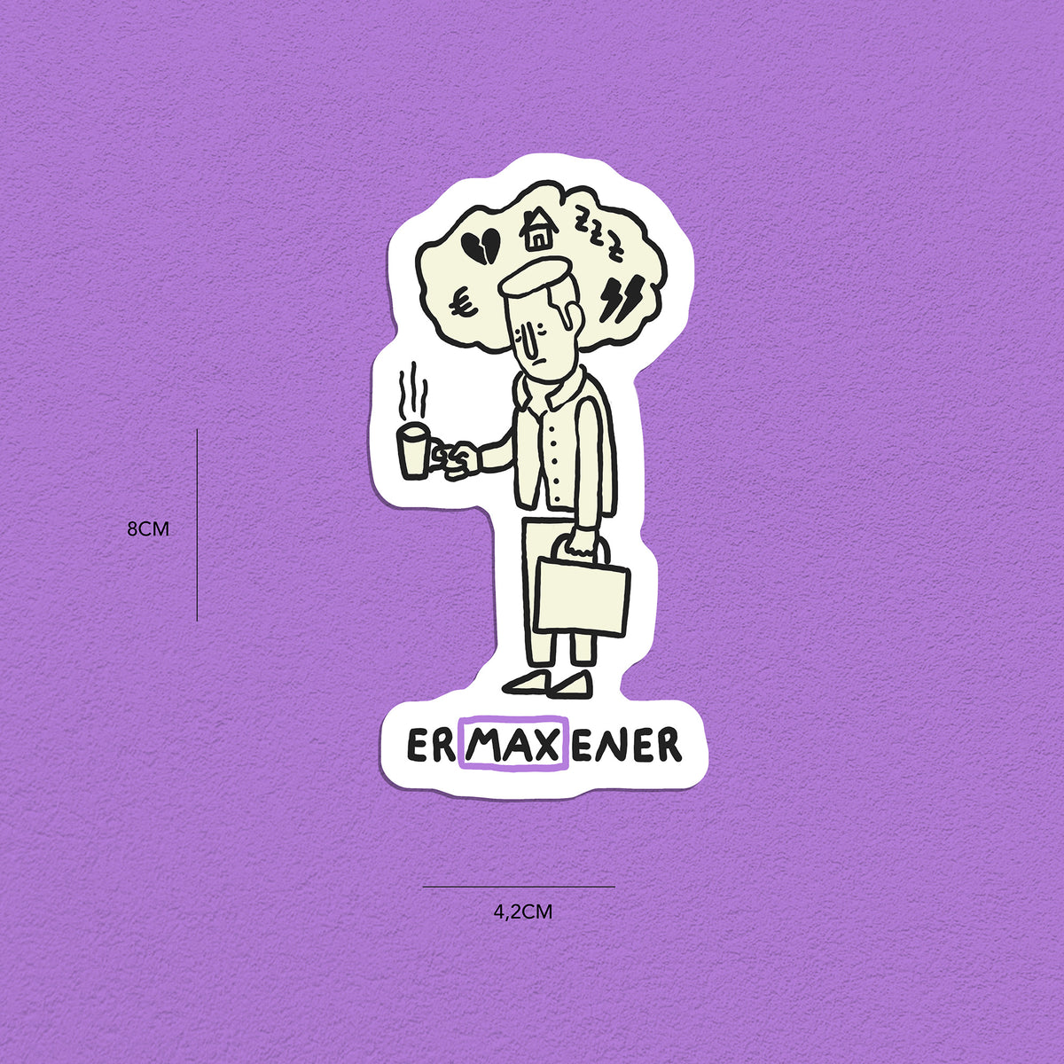 Spitznamen Max, Stickerset, 8er