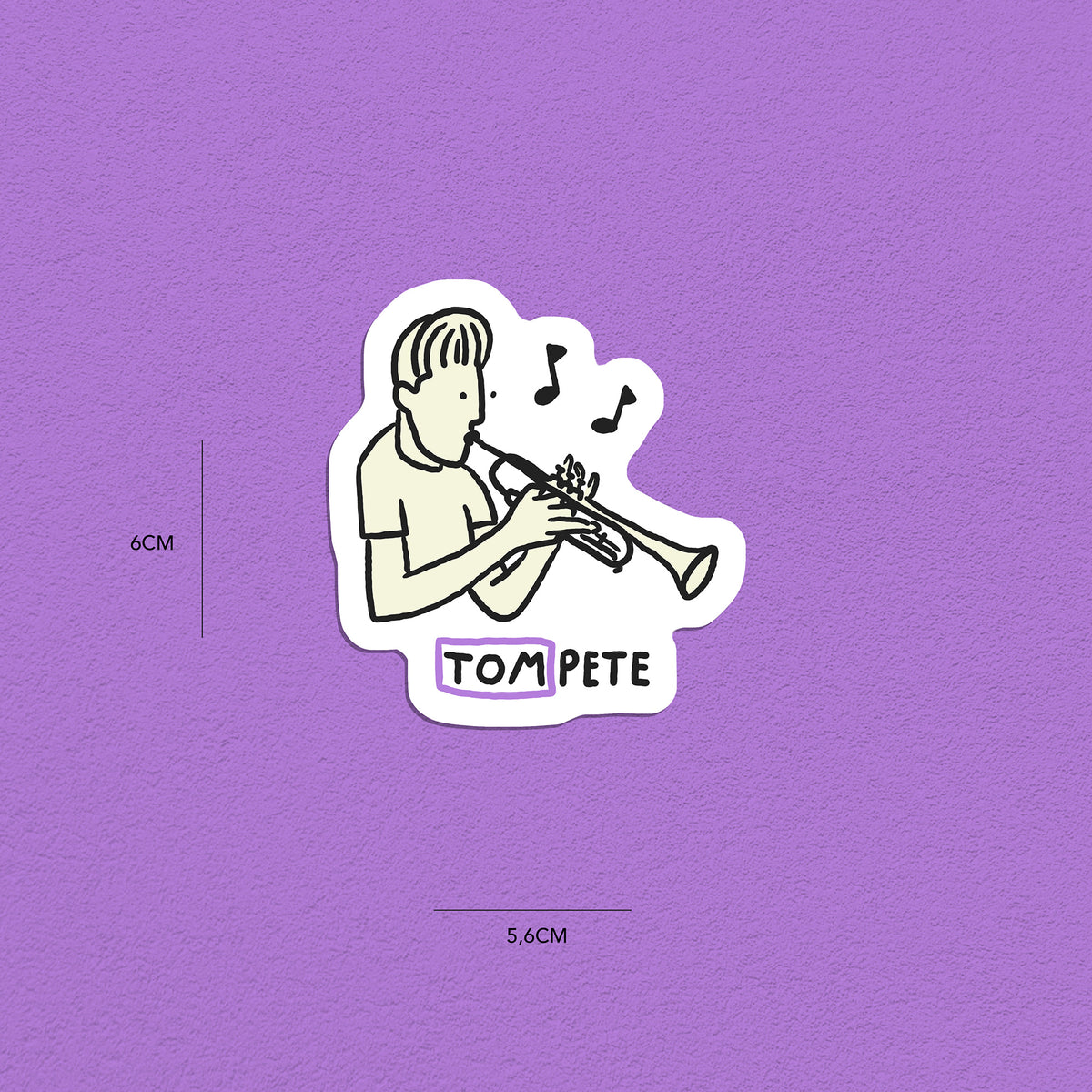 Spitznamen Tom, Stickerset, 8er