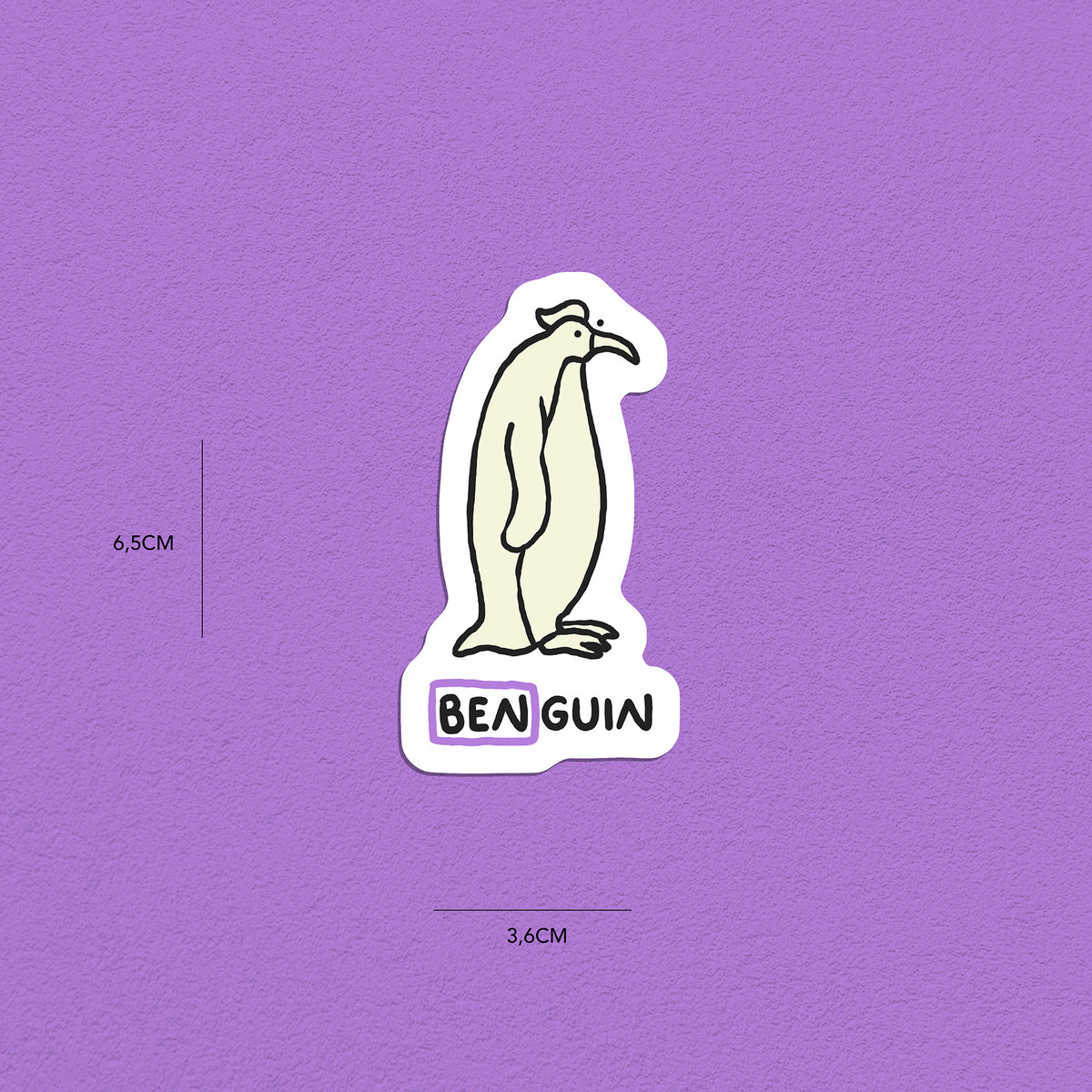 Spitznamen Ben, Stickerset, 8er