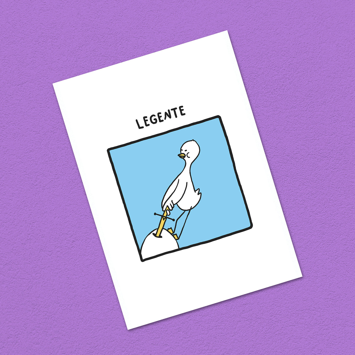 Postkarte A6 "Legente"