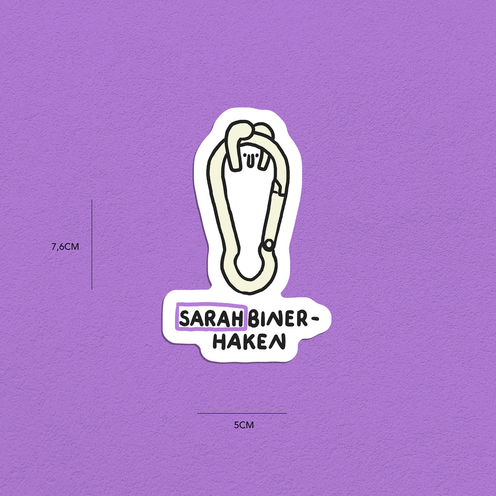 Spitznamen Sarah, Stickerset, 8er