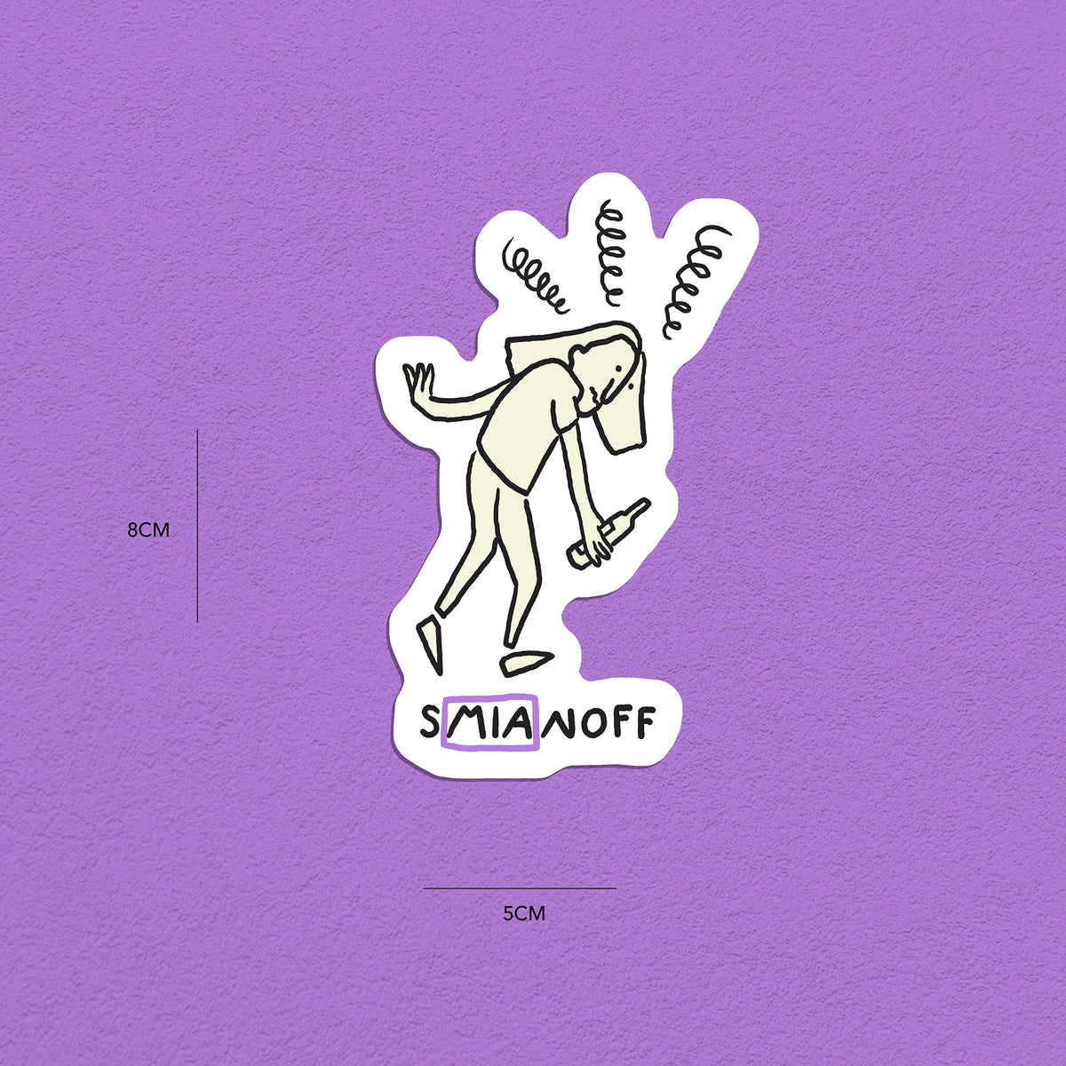 Spitznamen Mia, Stickerset, 8er