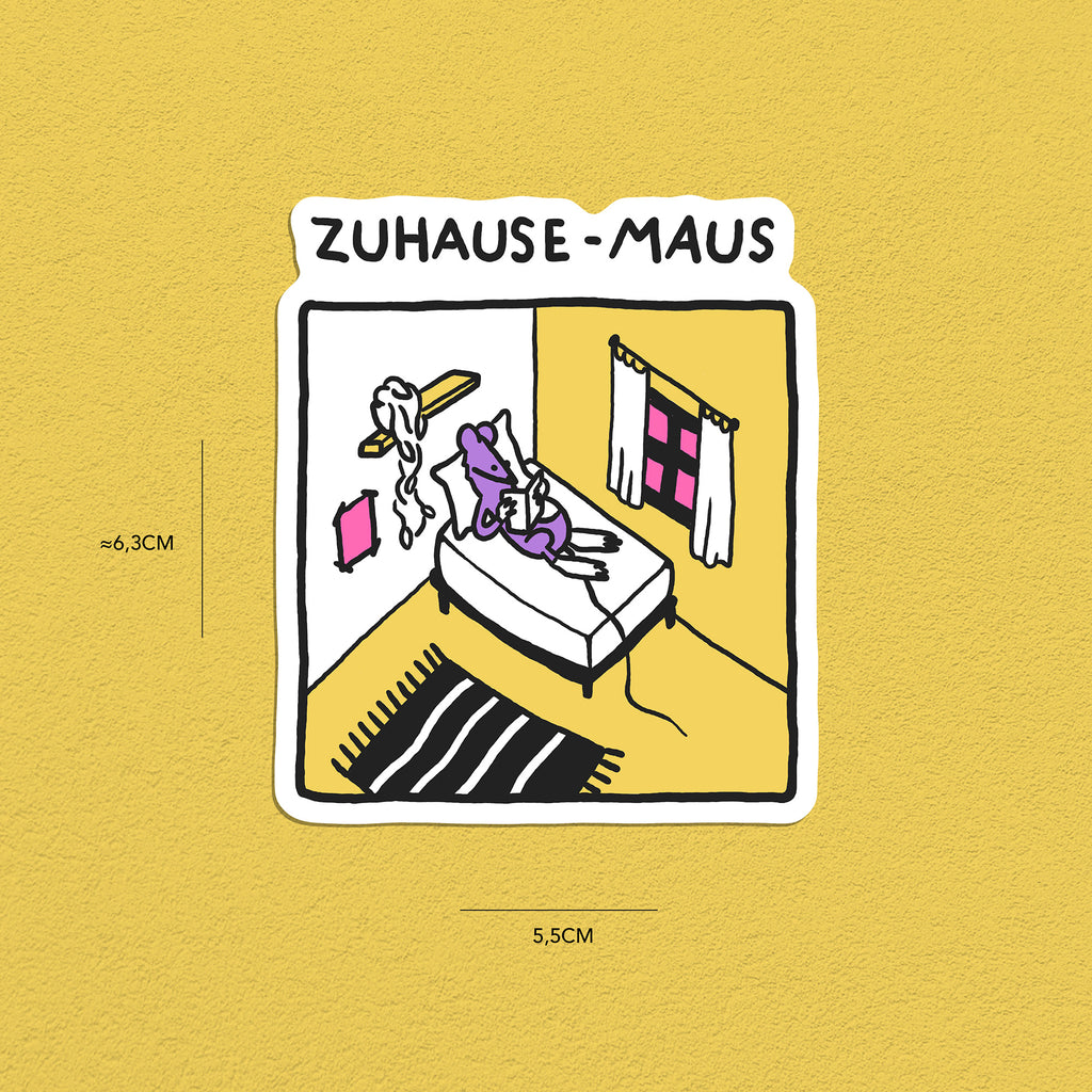 Mäuse Stickerset, 9er