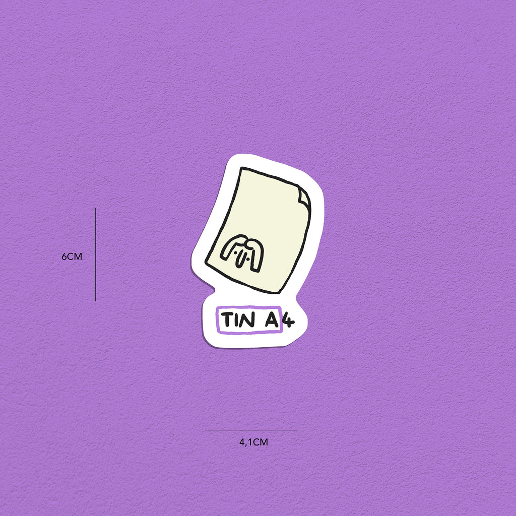 Spitznamen Tina, Stickerset, 8er