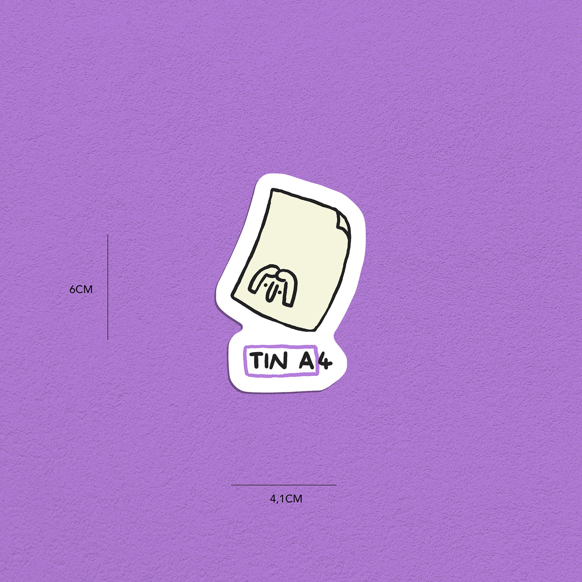 Spitznamen Tina, Stickerset, 8er