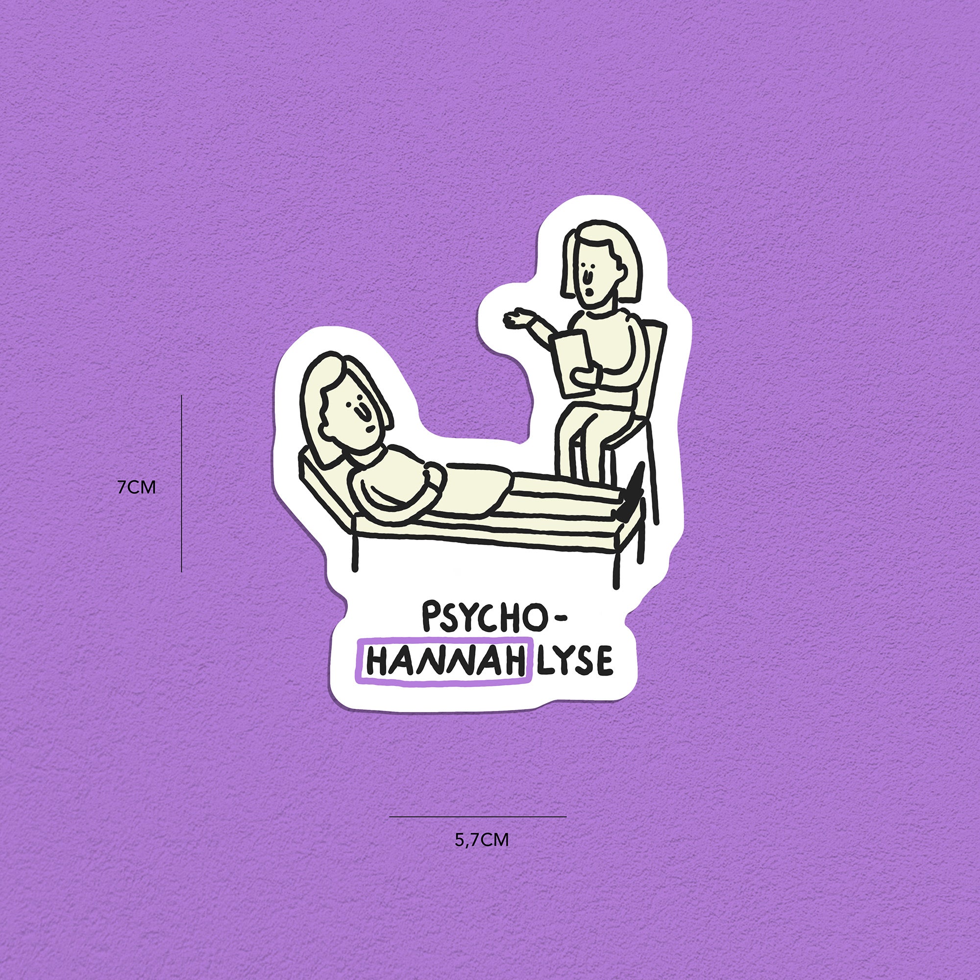 Spitznamen Hannah, Stickerset, 8er