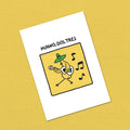 Postkarte A6 "Huhno, Dos, Tres"