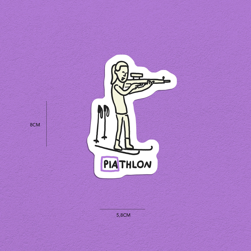 Spitznamen Pia, Stickerset, 8er
