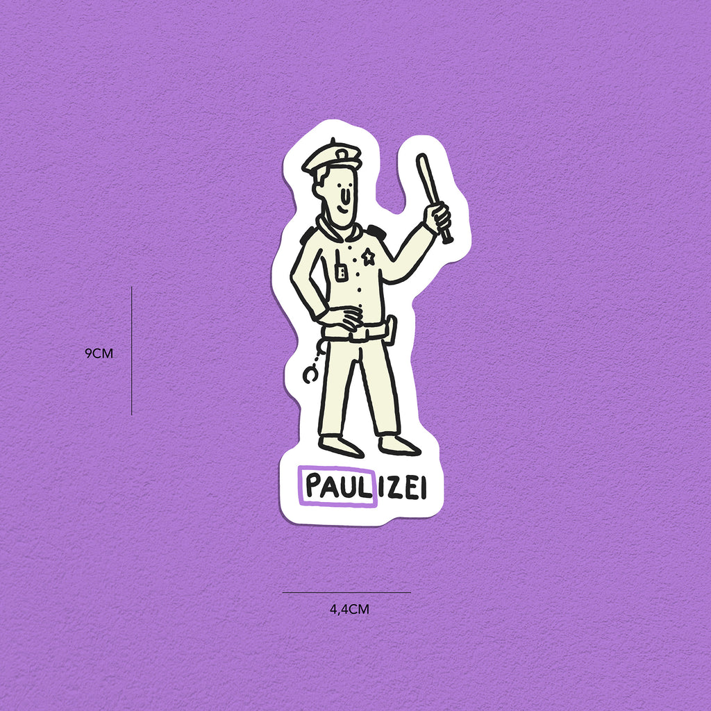 Spitznamen Paul, Stickerset, 8er