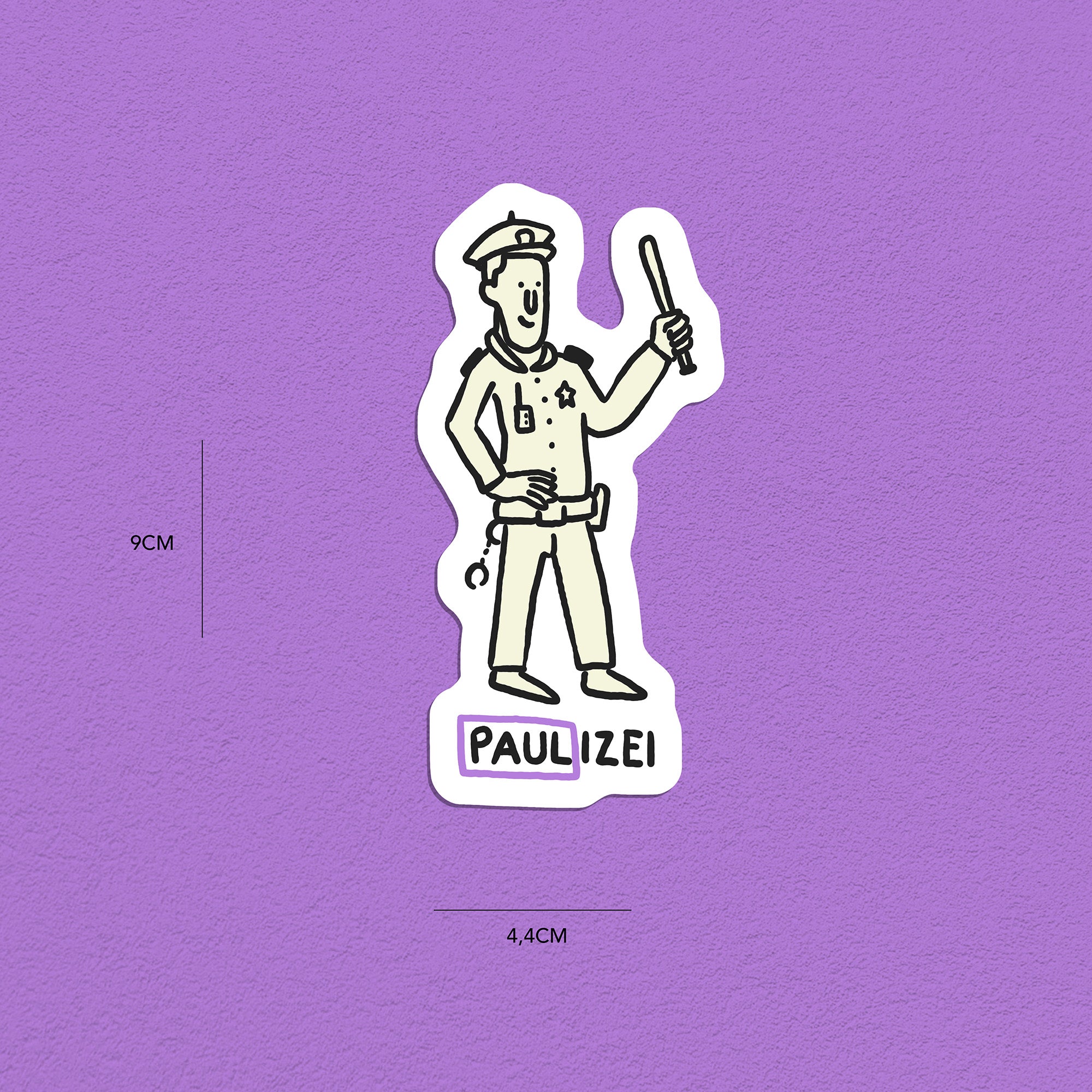 Spitznamen Paul, Stickerset, 8er
